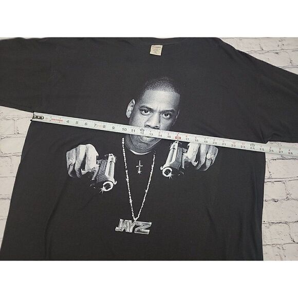 Vintage Y2K Jay Z 90's Rap Tee Size 2XL VTG RARE - Picture 5 of 7
